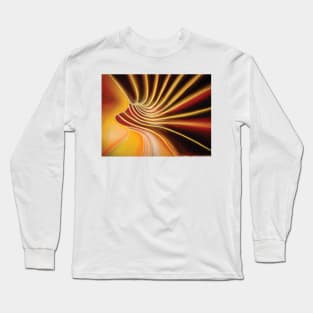 orange flow Long Sleeve T-Shirt